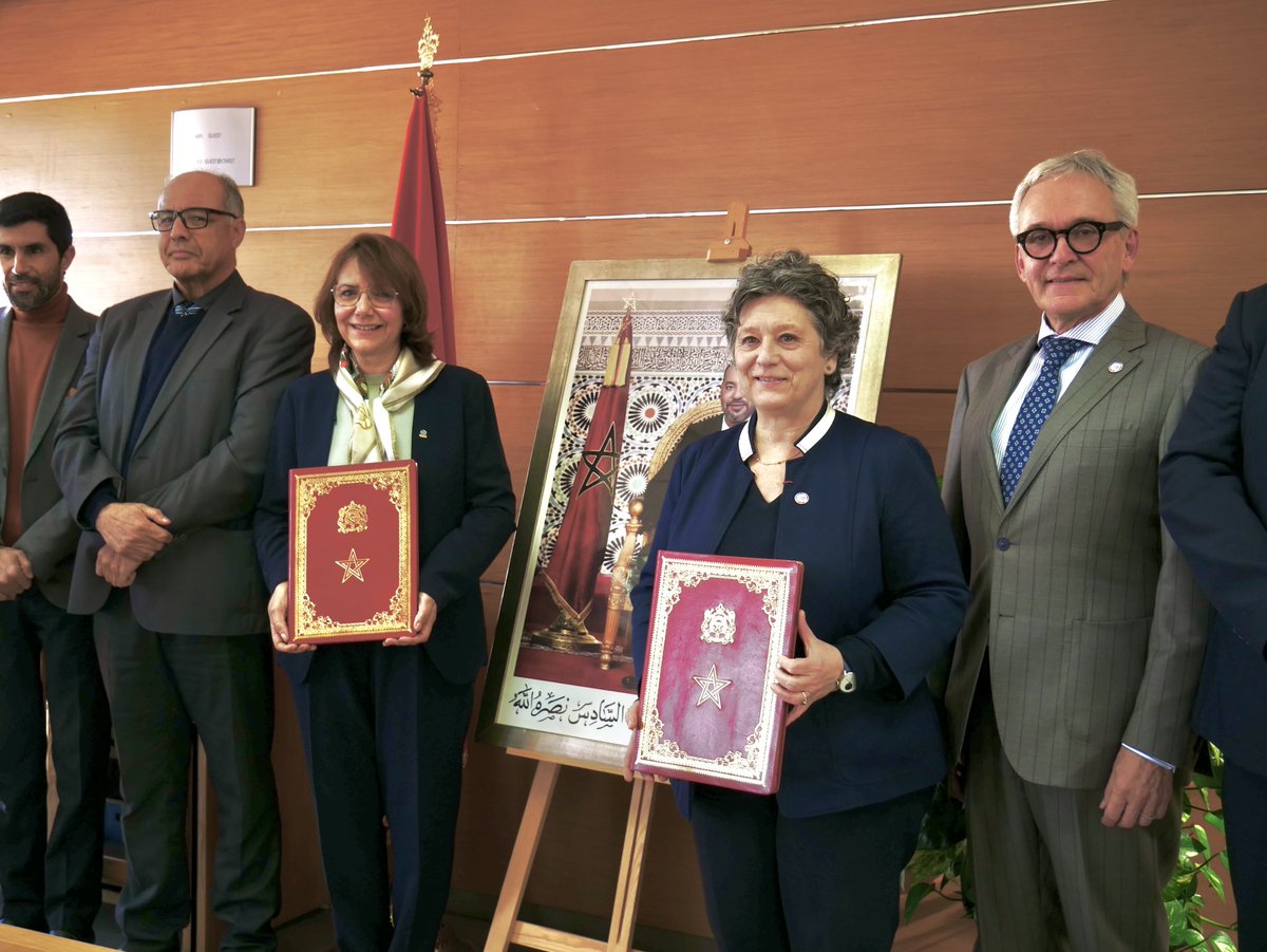 ✍️ Un grand honneur de renouveler avec Jamila El Alami, directrice du <a href="/cnrst/">CNRST</a> , un Accord-cadre qui marque la consolidation de notre coopération ! Au cœur de nos actions conjointes ➡️ Valorisation de la recherche, science ouverte, formation, innovation 🤝 <a href="/ird_fr/">IRD.fr</a>