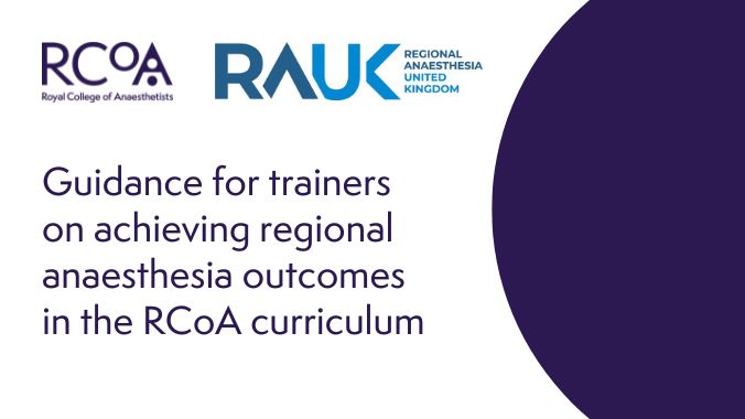 Royal College of Anaesthetists (@rcoanews) on Twitter photo NEW guidance in partnership with <a href="/RegionalAnaesUK/">RA-UK</a> ow.ly/IIgo50V20nf
🔷Helps trainers support anaesthetists in training to meet regional anaesthesia capabilities when clinical training opportunities are limited.
🔷Straightforward process that aims to increase fairness. NEW guidance in partnership with <a href="/RegionalAnaesUK/">RA-UK</a> ow.ly/IIgo50V20nf
🔷Helps trainers support anaesthetists in training to meet regional anaesthesia capabilities when clinical training opportunities are limited.
🔷Straightforward process that aims to increase fairness.