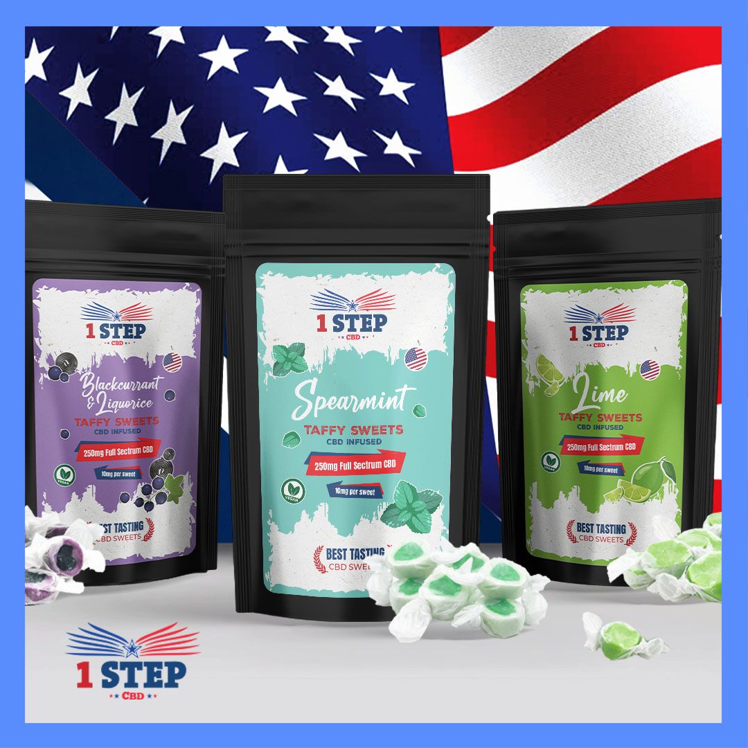 JM_WholesaleLtd's tweet photo. 🍬 Explore 1 Step Full Spectrum Taffy Sweets!

Deliciously chewy and packed with high-potency full-spectrum CBD, these taffy sweets offer a tasty and effective way to enjoy CBD. 

📦 Stock up now and meet growing demand!

#TaffySweets #FullSpectrumCBD #CBDEdibles #JMWholesale https://t.co/lWiV9Nrc1K