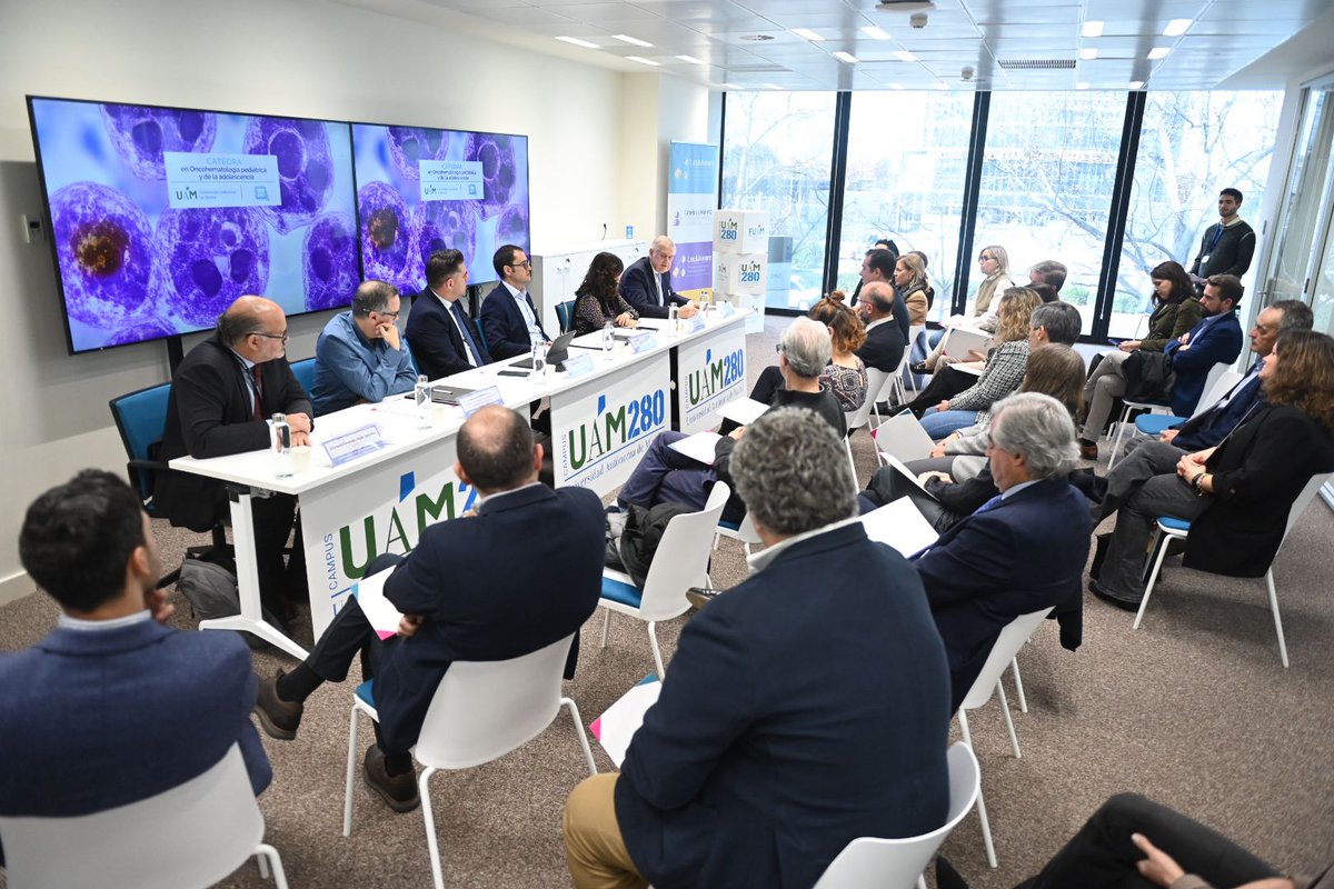 La <a href="/UAM_Madrid/">UAM Autónoma Madrid</a> y <a href="/CatedraUAMFOI/">CatedraUAMFOI</a> presentan una cátedra pionera en el ámbito de la #salud infantil,  que promoverá la #investigación, formación y divulgación en el campo de las enfermedades #oncohematológicas que afectan a niños y adolescentes.

Más Info: fuam.es/noticias/nace-…