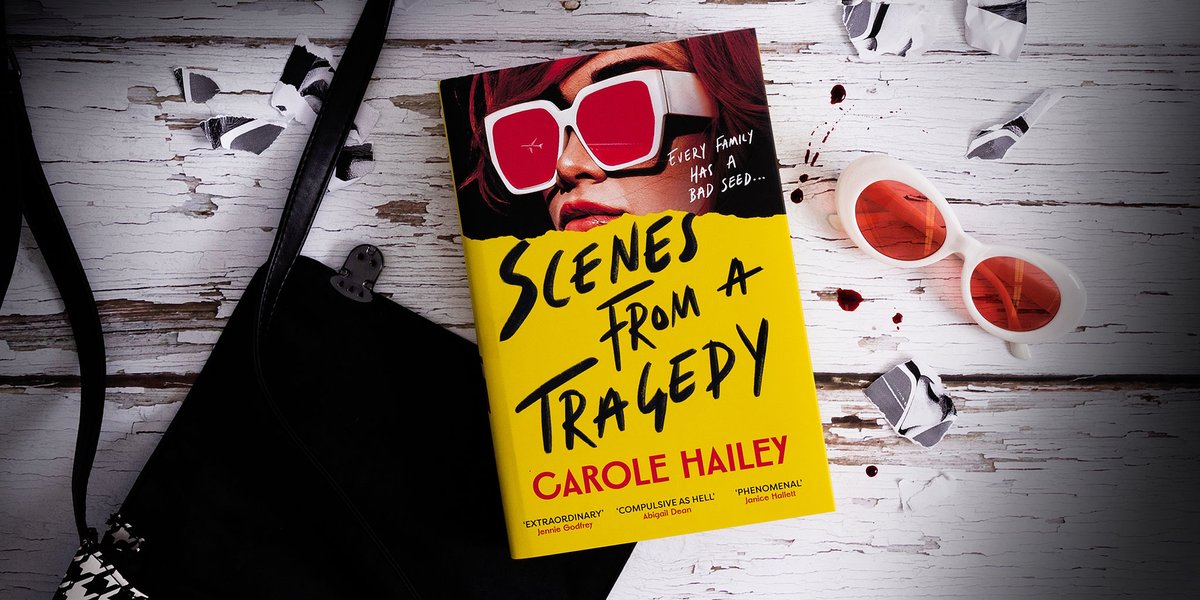 Every family has a bad seed...

The author of #TheSilenceProject <a href="/CaroleAHailey/">Carole Hailey</a> returns in this unpredictable and unputdownable thriller, out 6th March! 👓

#ScenesFromATragedy

📸<a href="/emdigicontent/">Emma Matthews</a>

Pre-order from <a href="/bookshop_org_UK/">Bookshop.org</a>: uk.bookshop.org/a/111/97818054…
