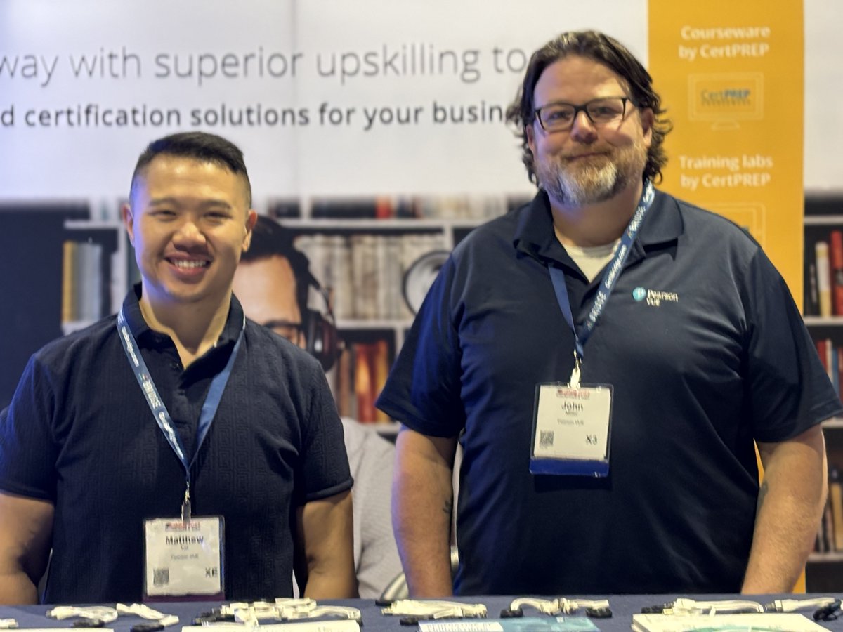We are in Orlando at this year's Training Conference and Expo! Connect with us at booth 410 to learn how our IT training and certification solutions can help your organization keep pace with an ever-changing landscape. 

Explore: mindhubpro.com