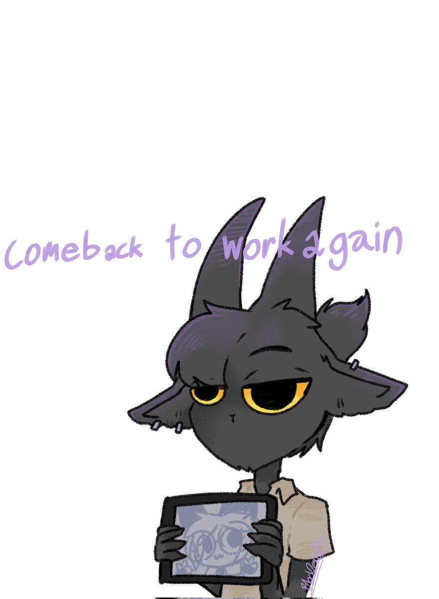 B1ack2er0's tweet image. I&apos;m take a break to draw because I want to work and earn money for buy a new tablet, now I&apos;m comeback to drawing again