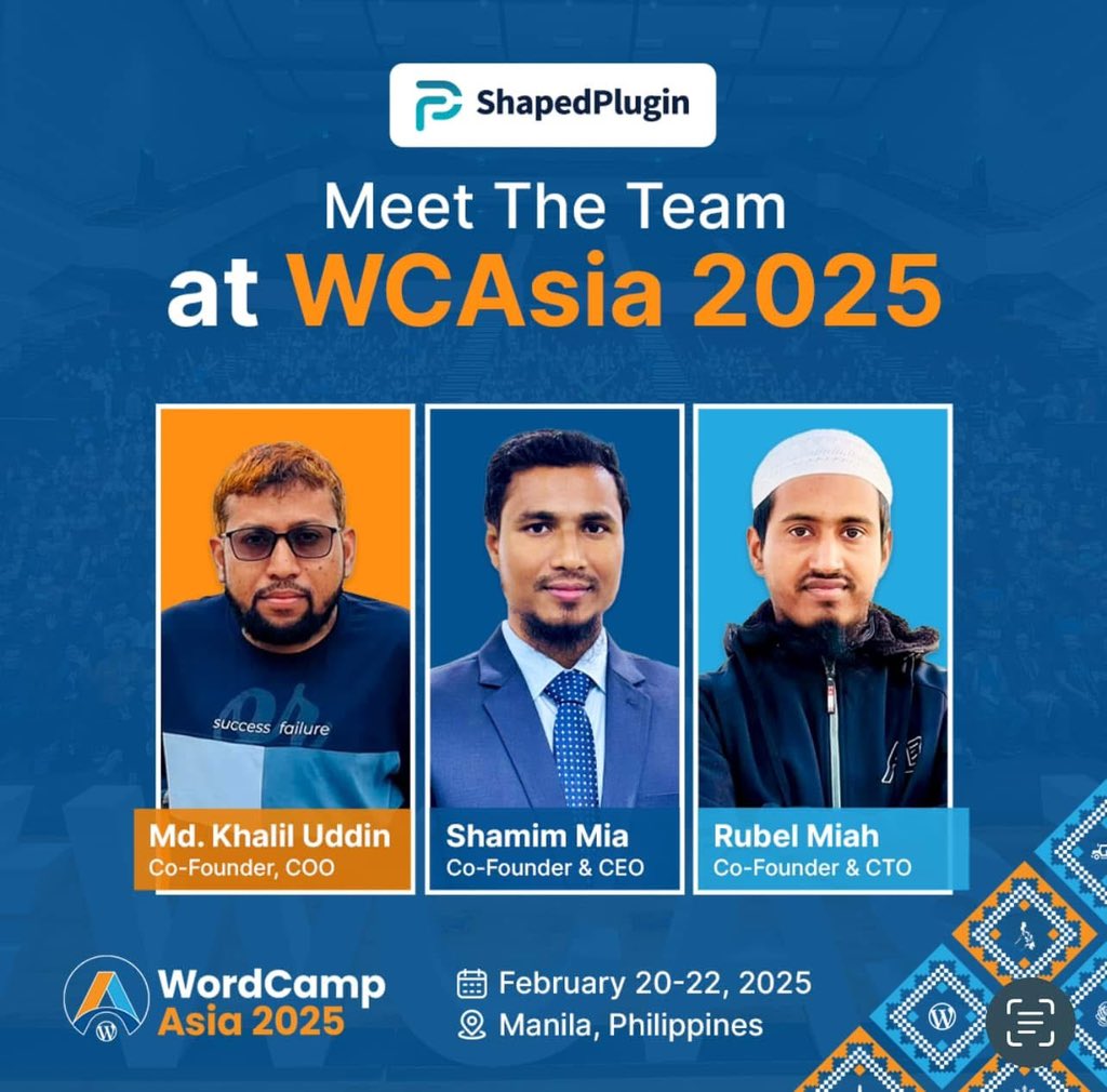 ShapedPlugin LLC tweet media