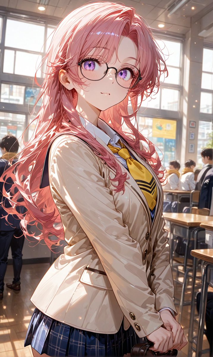 uniuni_main_acc's tweet image. 懐かしのPCゲーム『バーチャコール2』より藤島  綾香さん
#PixAI #AIイラスト #PCゲーム