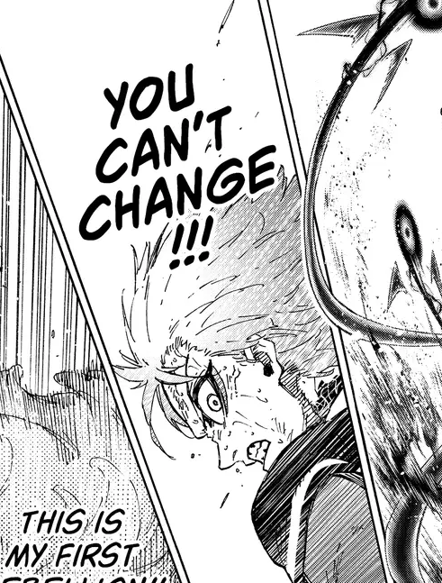 DaraDaraInc's tweet photo. Kaiser might actually be doomed maybe omygod

- The fact Kaiser couldn't reach Ness his pass because he solely DIDN'T BELIEVE IN HIM btw and ISAGI did...
- The fact that Kaiser DIDN'T let his emotions go like Isagi did

broo.. the Kaiser doomers might be onto smth but idk. mann https://t.co/IgTxtuKMfP
