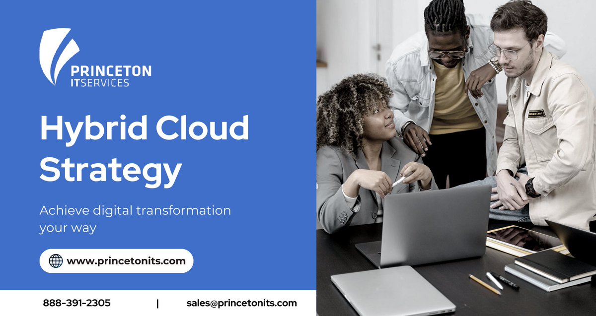 PrincetonITS's tweet image. 🚀 Transform digitally with a Hybrid Cloud Strategy! Maximize agility, cut costs &amp;amp; stay flexible with multi-cloud management.
📩 Get a Quote! #HybridCloud #Tech365 #CloudSolutions