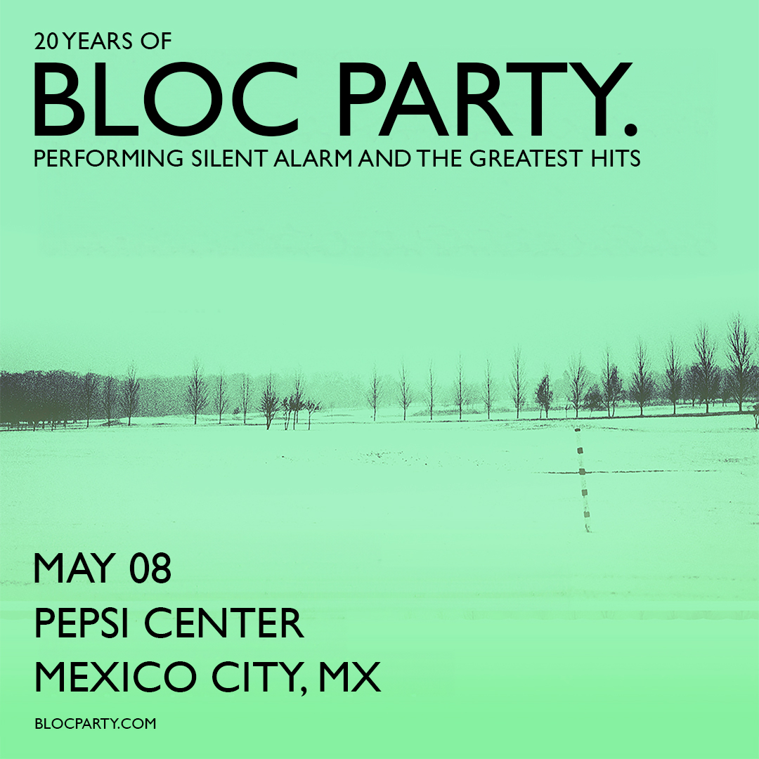 Mexico City - we can't wait to return. See you in May. Tickets on sale 21 February at 11am (local time).