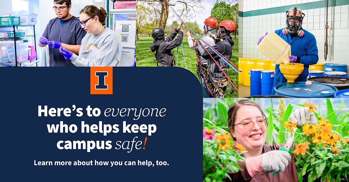Having a safe campus is part of being a great campus! And we all play a part.

Learn more at BeSafe.illinois.edu #ILLINOIS