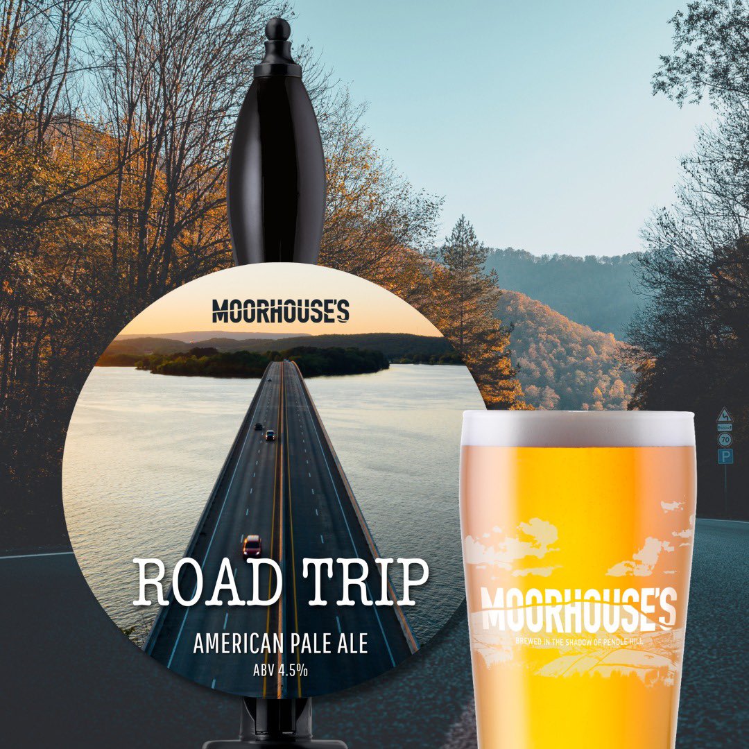 Moorhouse's Brewery (@moorhousesbrew) on Twitter photo ROAD TRIP 4.5% // Experience a tropical and fruity pale ale bursting with flavours of mango and red fruits, complemented with a floral aroma. 🛞
Available in 9g cask from 19.02.2025.
Secure yours via trade sales: 01282 422864 / telesales@moorhouses.co.uk ROAD TRIP 4.5% // Experience a tropical and fruity pale ale bursting with flavours of mango and red fruits, complemented with a floral aroma. 🛞
Available in 9g cask from 19.02.2025.
Secure yours via trade sales: 01282 422864 / telesales@moorhouses.co.uk