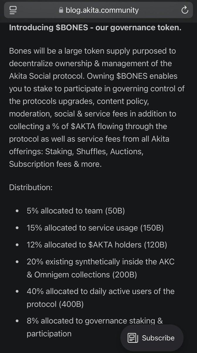 LittleCabbages's tweet image. The timeline seems bearish on NFTs at the moment, so here’s a reminder that every @AkitaInuASA NFT gives you a bump on your Impact Score as well as a share of the #AkitaSocial revenue. Stack some NFTs with value attached to them!
blog.akita.community/deep-dive-akit…