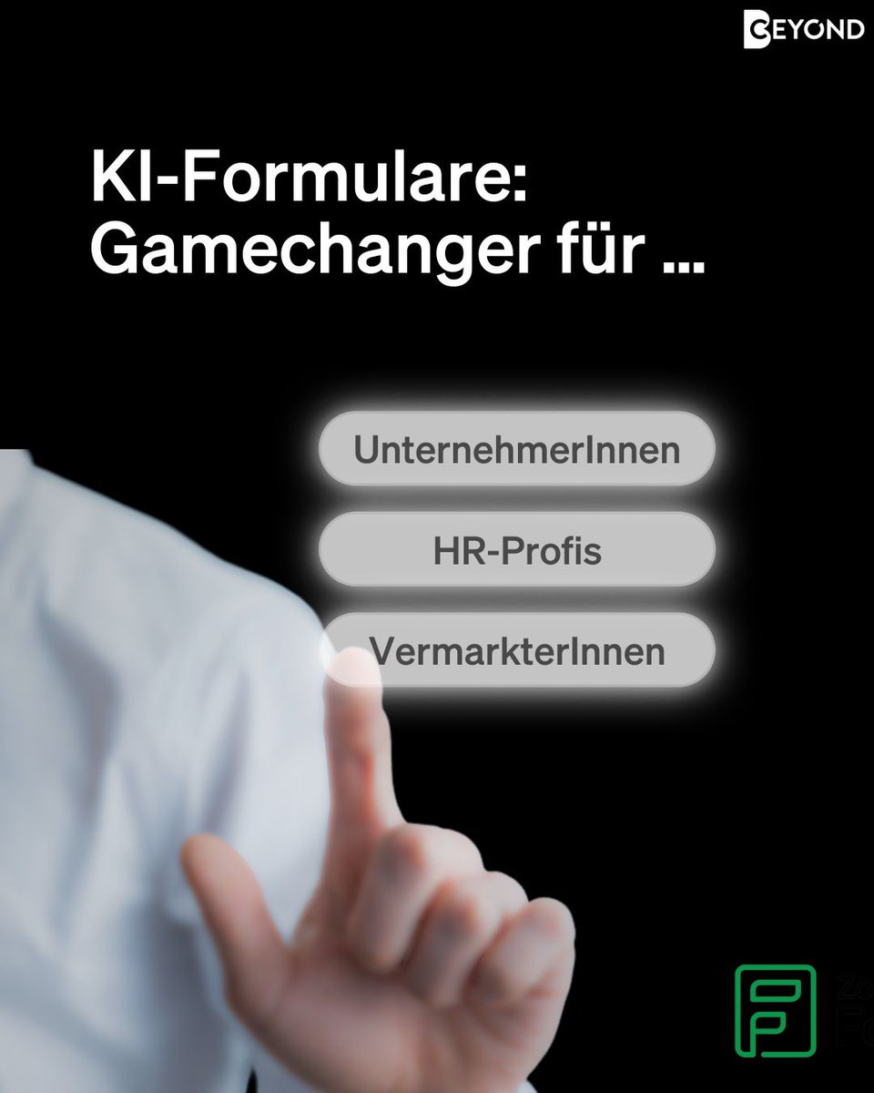 🚀 KI-Formulare: Gamechanger für UnternehmerInnen, HR-Profis &amp; VermarkterInnen!

Manuelle Formulare waren gestern – mit Zoho’s KI-Formularen erstellt sich dein Formular quasi von selbst! 🔥

👉 Jetzt entdecken: tinyurl.com/2y4ndu3p 
 #ZohoForms #KI #Effizienz #Innovation