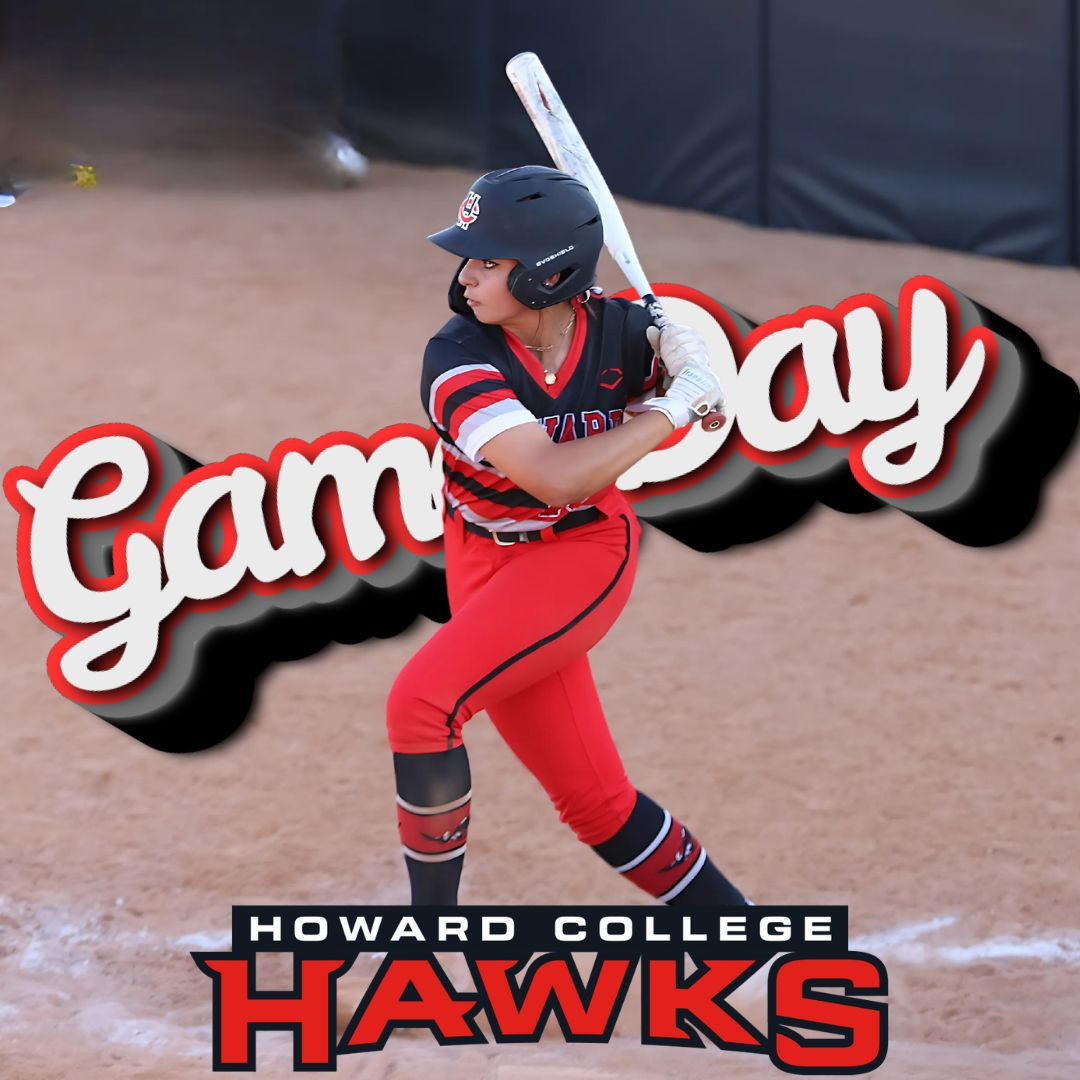 Game Day ‼️🥎
🆚: Temple College
⏰: 12pm &amp; 2pm
🗺️: Big Spring, TX
📺: tsbnsports.com/temple-vs-howa…
📱: gc.com
💻: HCHawk.com
