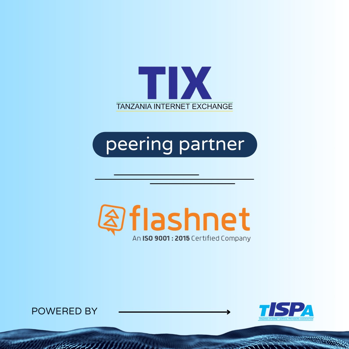 tispaixp's tweet photo. Flashnet Tanzania has been peering at  #TISPA, offering high-speed internet solutions that enhance user experiences across Tanzania. A reliable internet exchange ensures a better-connected future!
@flashnet_tz  

#Flashnet #HighSpeedInternet #TIX https://t.co/zrd3fzsrfD