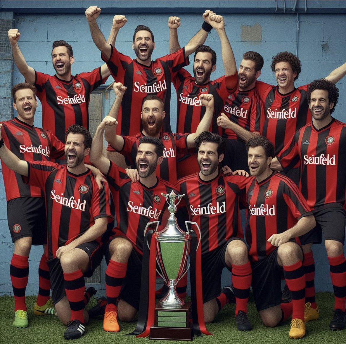 Champions!!! 🎉🏆🔴⚫️🏆 Another successful season for the Selly boys as we are now heading up to Divsion 5!!! 😳The town will be buzzing tonight 🍻🍾🥂