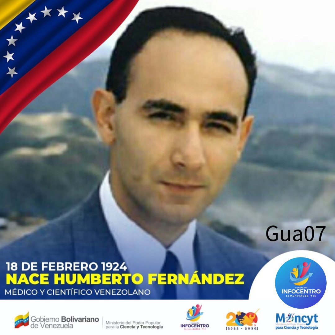 marigaby000's tweet photo. Humberto #FernándezMorán nació en Maracaibo, Estado Zulia, el 18 de febrero de 1924. Sus padres fueron Luis Fernández-Morán y Elena Villalobos. #InfocentroGuárico @BeatrizAgGua @ariangginfo @Gabrielasjr @GuaricoFor @LaRosaInfoVE https://t.co/jzGSeNU2Ma