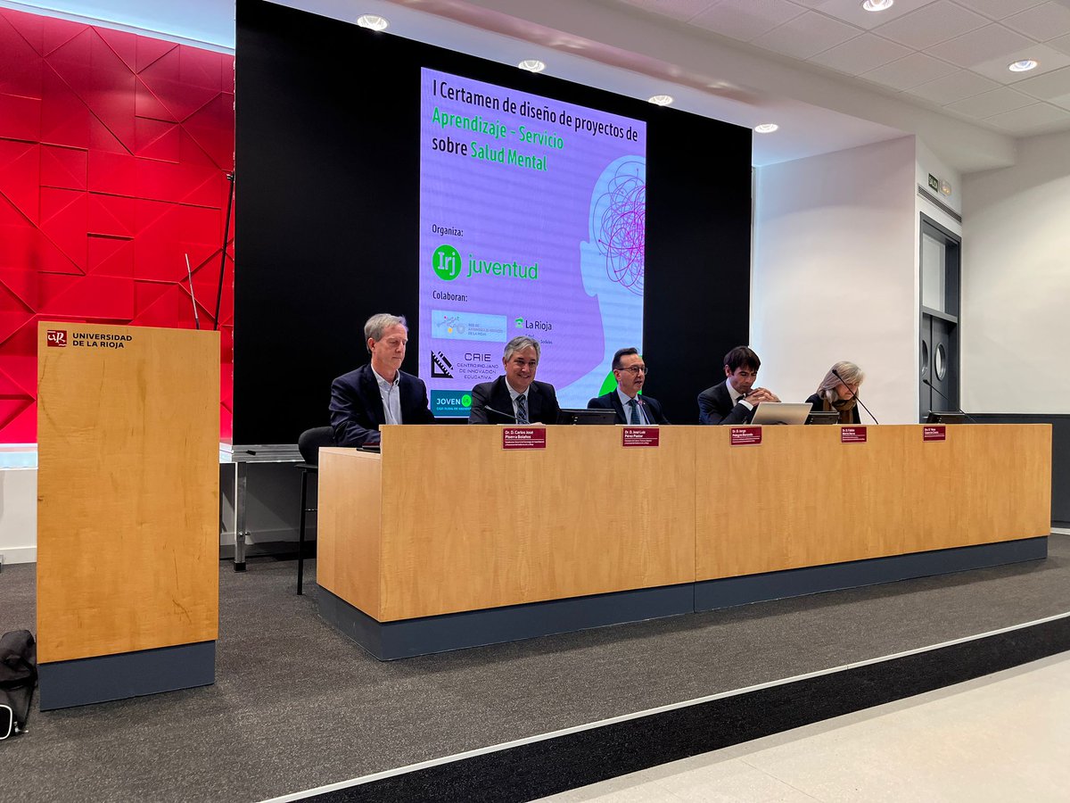 REDAPS (@redaps1) on Twitter photo I Certamen de diseño de proyectos Aprendizaje -Servicio sobre #Saludmental en La Rioja para favorecer el bienestar emocional <a href="/irjjuventud/">IRJ</a> #AprendizajeServicio I Certamen de diseño de proyectos Aprendizaje -Servicio sobre #Saludmental en La Rioja para favorecer el bienestar emocional <a href="/irjjuventud/">IRJ</a> #AprendizajeServicio