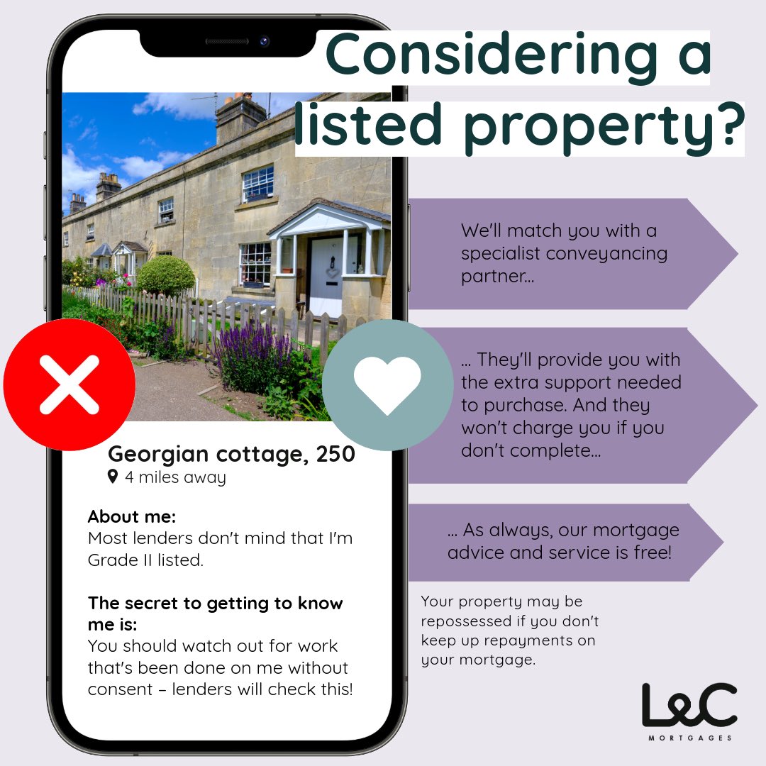 Can you see yourself falling for a listed property? 🗝️💘 Let us be your mortgage matchmaker. Get started: bit.ly/3QbfVLo

#FeeFreeAdvice #MortgageBroker #ListedBuildingMortgage #ListedProperty #MortgageMatch