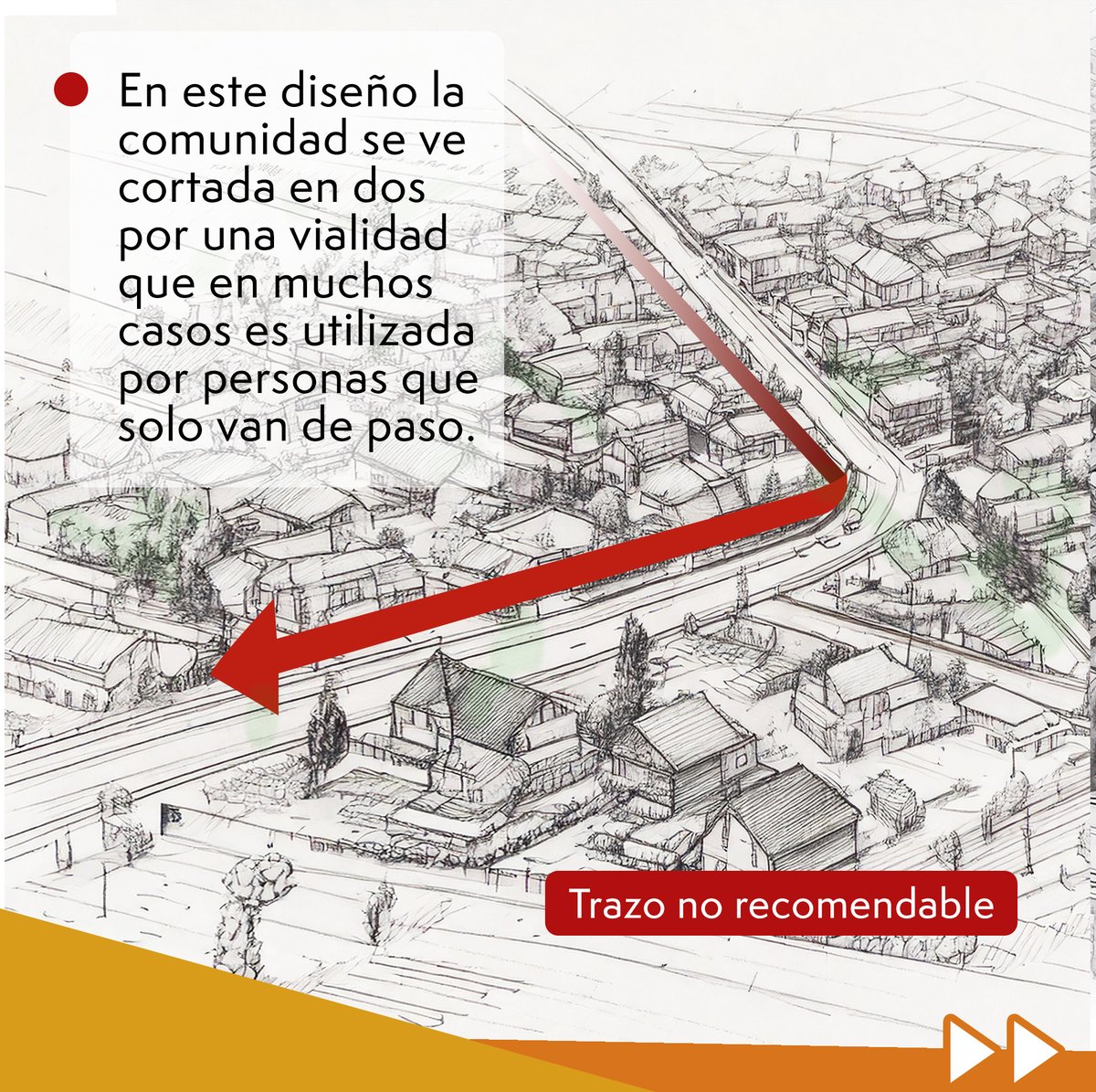 onuhabitat's tweet photo. 𝗟𝗮𝘀 𝘃𝗶𝗮𝗹𝗶𝗱𝗮𝗱𝗲𝘀 𝗱𝗲𝗯𝗲𝗻 𝗰𝗼𝗻𝗲𝗰𝘁𝗮𝗿, 𝗻𝗼 𝗱𝗶𝘃𝗶𝗱𝗶𝗿. Ubicarlas adecuadamente protege el tejido social, reduce el tráfico y mejora la calidad de vida. Con accesos seguros y sostenibles, garantizamos la movilidad sin comprometer el entorno. 🚶‍♂️🌿🚴. https://t.co/ODpwUXUqj5