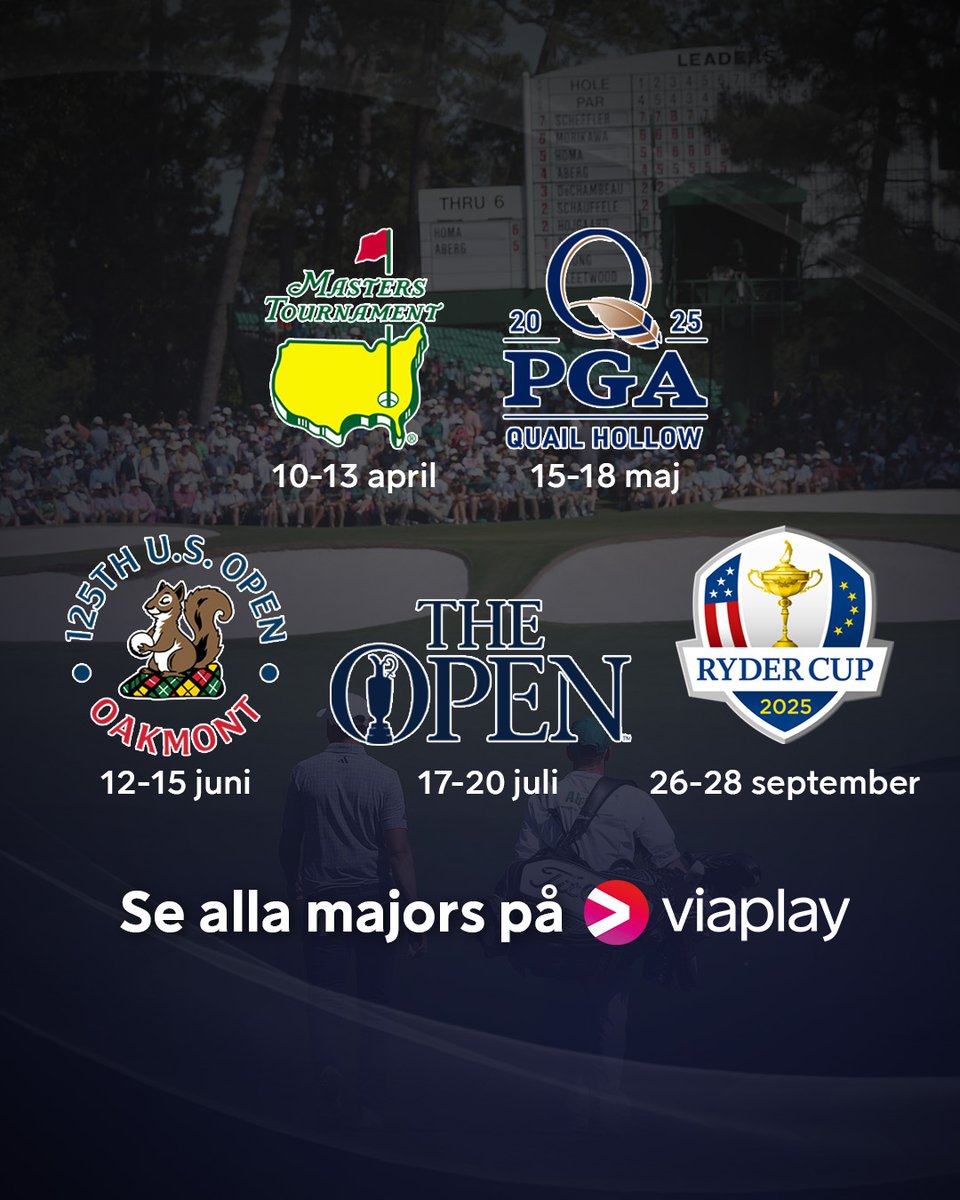 Viaplay Golf tweet media