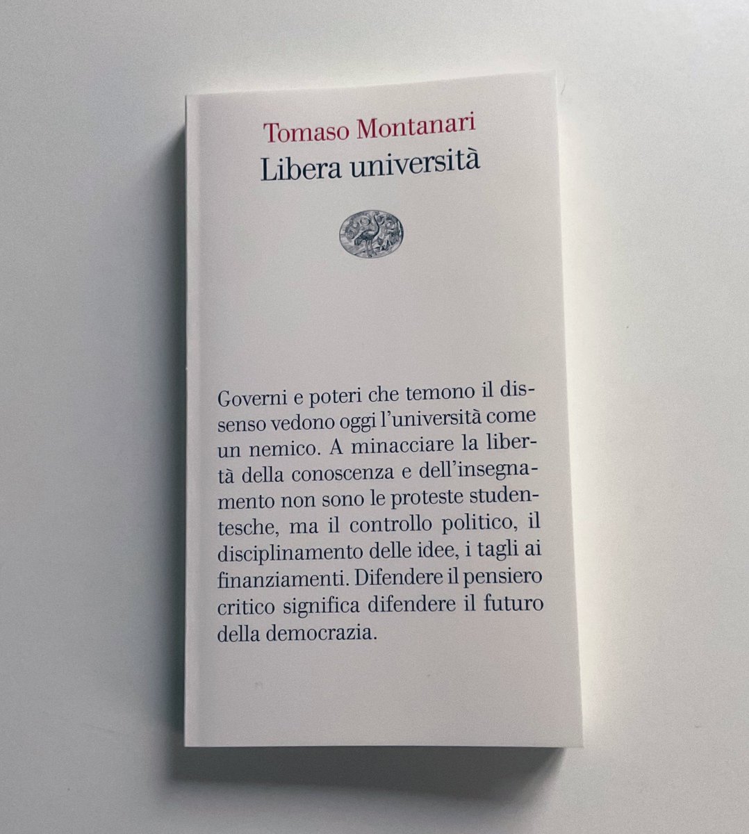 «L’università non è degli universitari, ma di tutte e di tutti: è oggi è la società italiana, è la Repubblica, a dover decidere se vuole ancora contare su una libera università. Io spero proprio di sì».

<a href="/tomasomontanari/">Tomaso Montanari Presidente</a>, Libera università