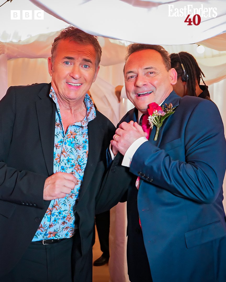bbceastenders's tweet photo. What a wedding! And it's not over yet... #EastEnders #EE40 https://t.co/hpurMNgbRq