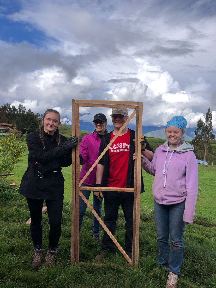 Camp Peru (@campperu) on Twitter photo Recently, our <a href="/WorldStrides/">WorldStrides</a> team got stuck into project work at #CampMoray! π οΈ
They jumped into carpentry projects, cutting, sanding and hammering wood to build bathroom doors for a local family. π
<a href="/CampsInt/">Camps International</a> <a href="/kingswayknights/">King's Way Christian</a> #CampsEffect Recently, our <a href="/WorldStrides/">WorldStrides</a> team got stuck into project work at #CampMoray! π οΈ
They jumped into carpentry projects, cutting, sanding and hammering wood to build bathroom doors for a local family. π
<a href="/CampsInt/">Camps International</a> <a href="/kingswayknights/">King's Way Christian</a> #CampsEffect