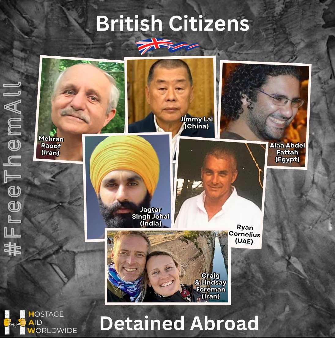 Many British citizens remain detained abroad, abandoned in foreign prisons while their families plead for action. They are suffering, their rights ignored, while the UK govt has yet to Act.

<a href="/Keir_Starmer/">Keir Starmer</a> <a href="/DavidLammy/">David Lammy</a>, where is the urgency? Please step up &amp; double your efforts to