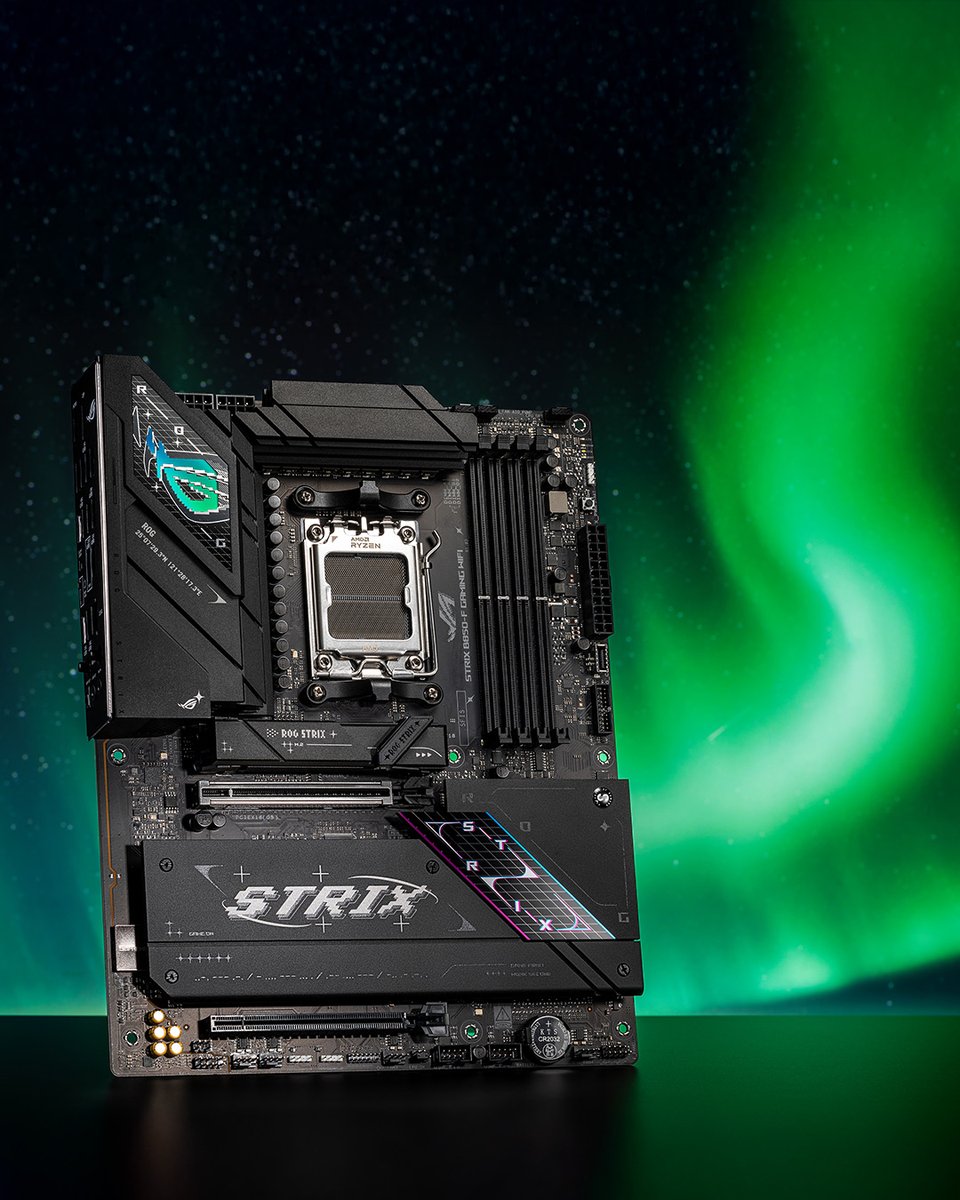 ASUS_ROG's tweet photo. Get that gaming glow up with the new ROG Strix B850-F! ๐๐
Check out #TurboGameMode and loads of other features:
๐ROG STRIX B850-F: https://t.co/TSCCdUmWtC
๐ROG X870/B850 mobos: https://t.co/o7ZYA6HJjW
#ROG #B850 https://t.co/HwJUseb1EP