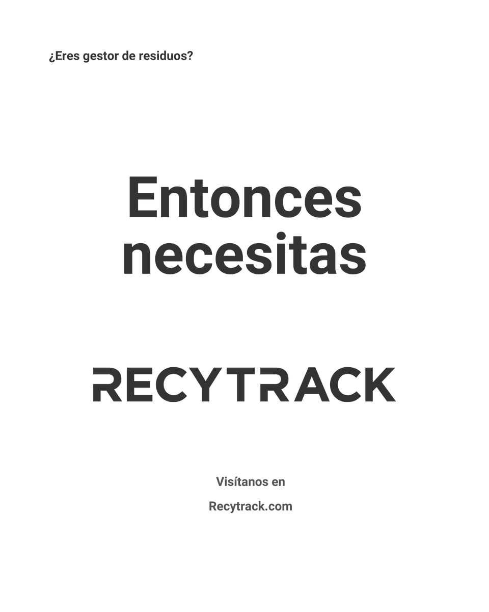 😒 ¿Sientes que pierdes el tiempo? 😒

🕺 Necesitas Recytrack.com 🕺

Agenda tu demostracion ahora en zurl.co/s4Otv

#residuos #documentos #recytrack #economiacircular