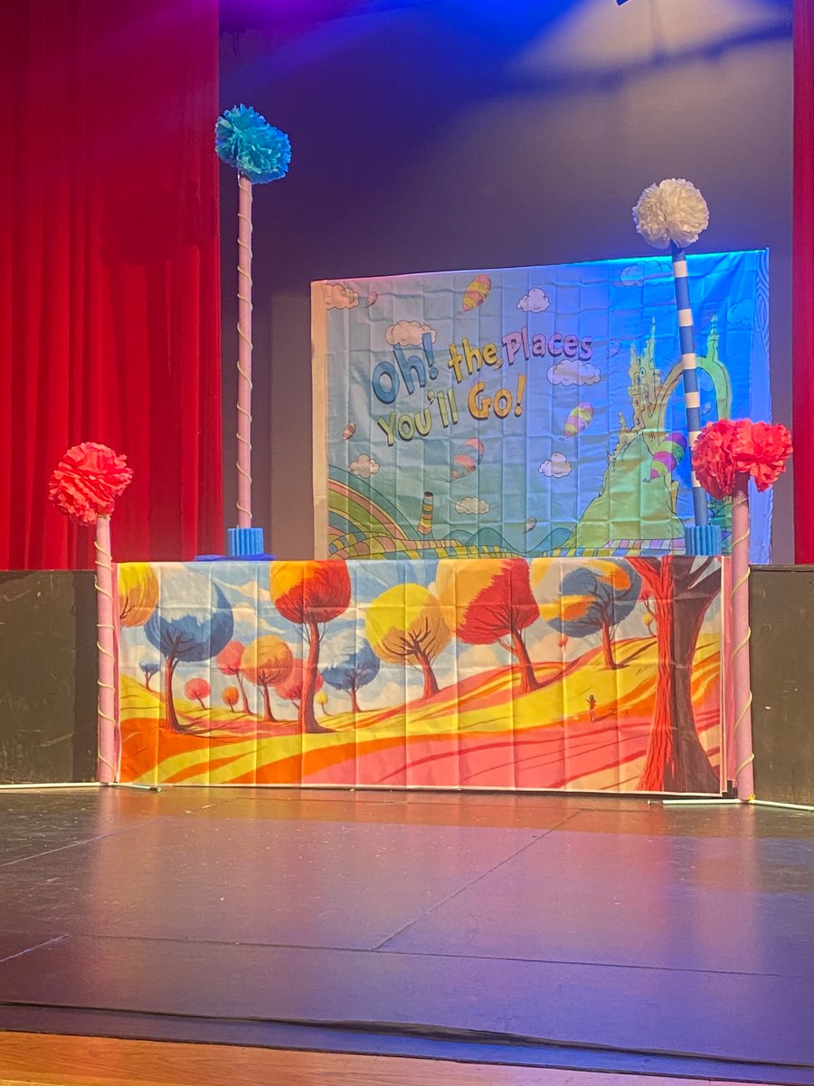 Proud of our Eagle performers! They did a fantastic job in our Seussical musical!