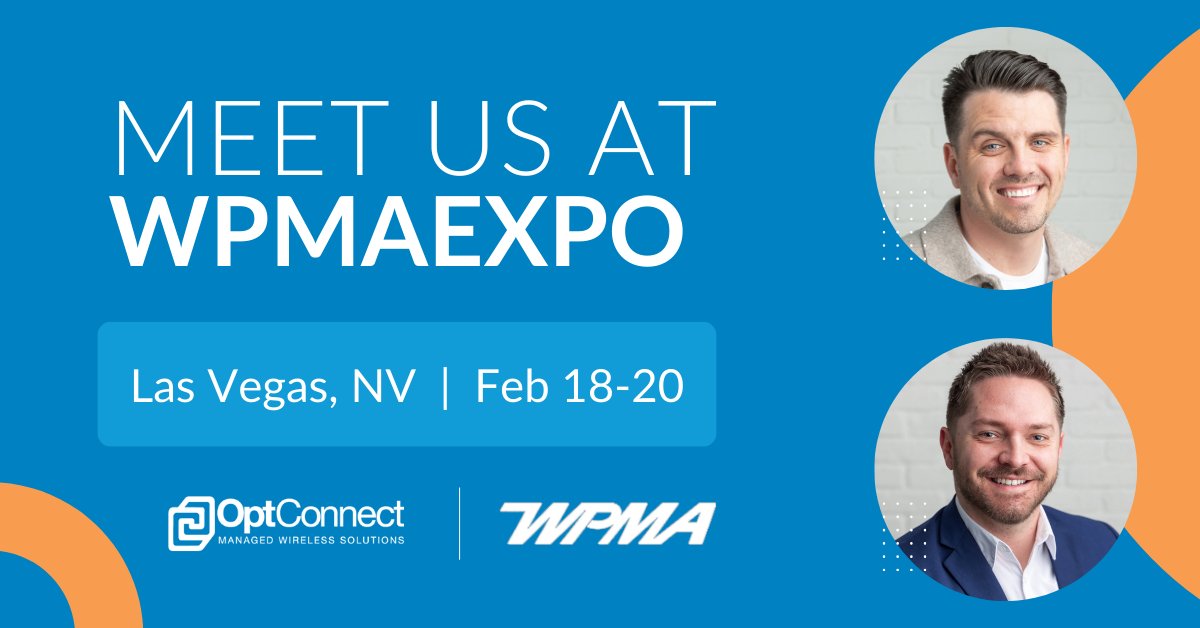 OptConnect is at the WPMAEXPO 2025 in Las Vegas!

Dakota and TJ are here and excited to meet you. Don’t miss the chance to connect—see you in Vegas!