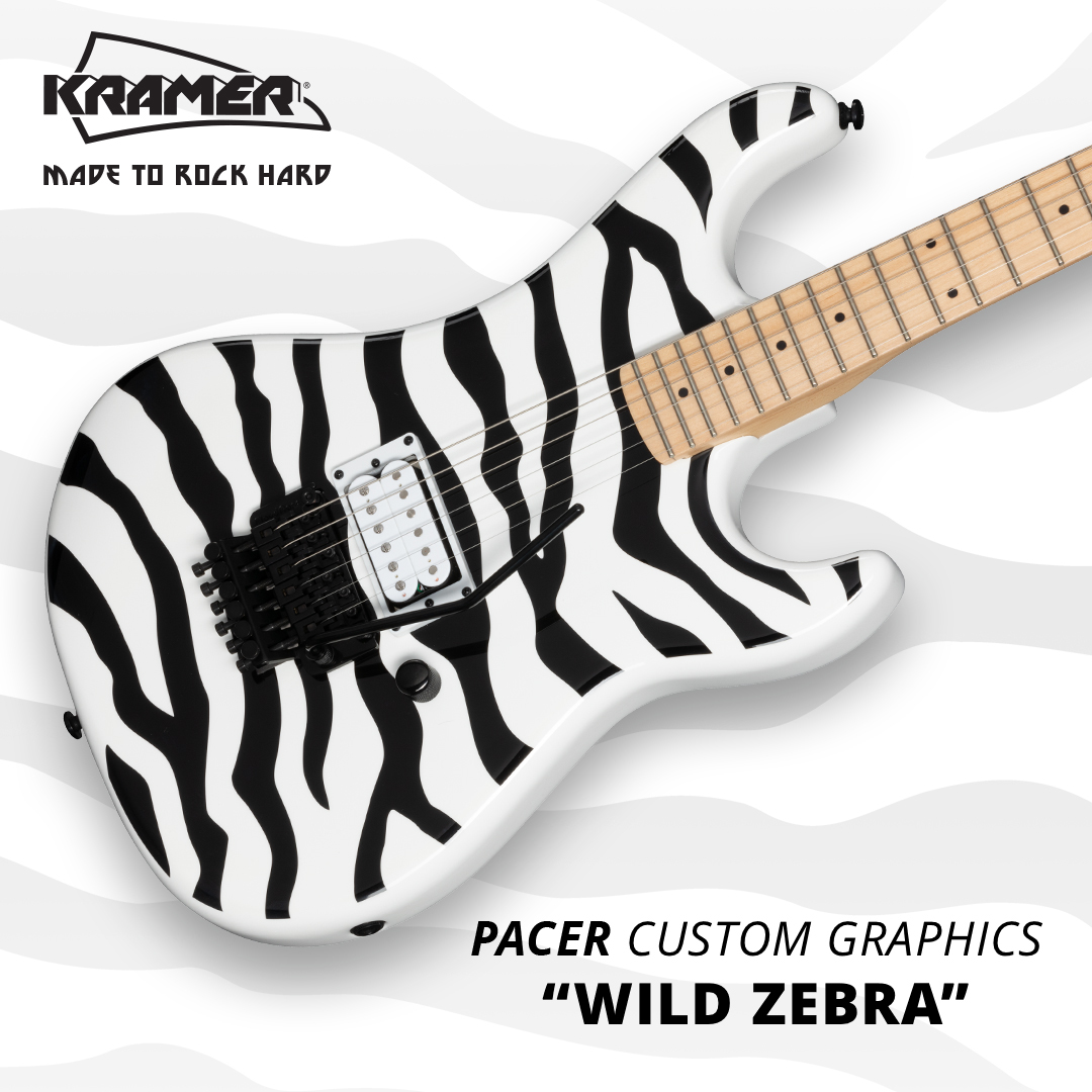 Take a walk on the wild side. Go on a tone expedition to KramerGuitars.com – the ONLY place to get the Pacer Custom Graphic in Wild Zebra.

#kramerguitars #84 #wildzebra #guitarsafari