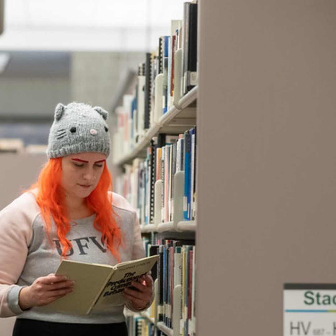 Reading Week is here — Feb 18–23! 📚

No classes, no exams, but UFV is open if you want to come to campus to study. Enjoy the break. You've earned it!