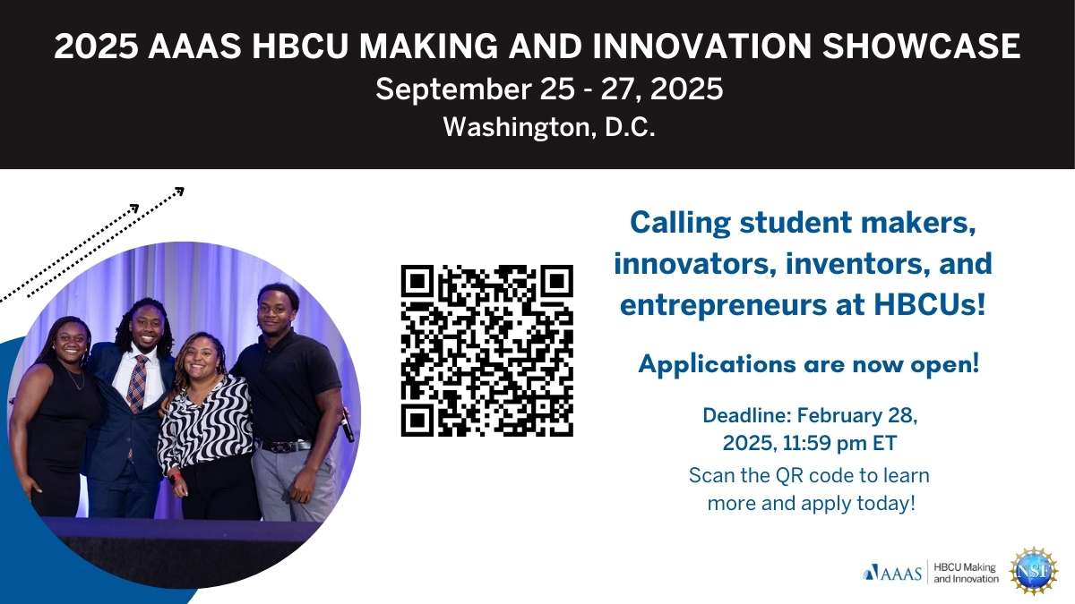AAAS HBCU Making & Innovation tweet media