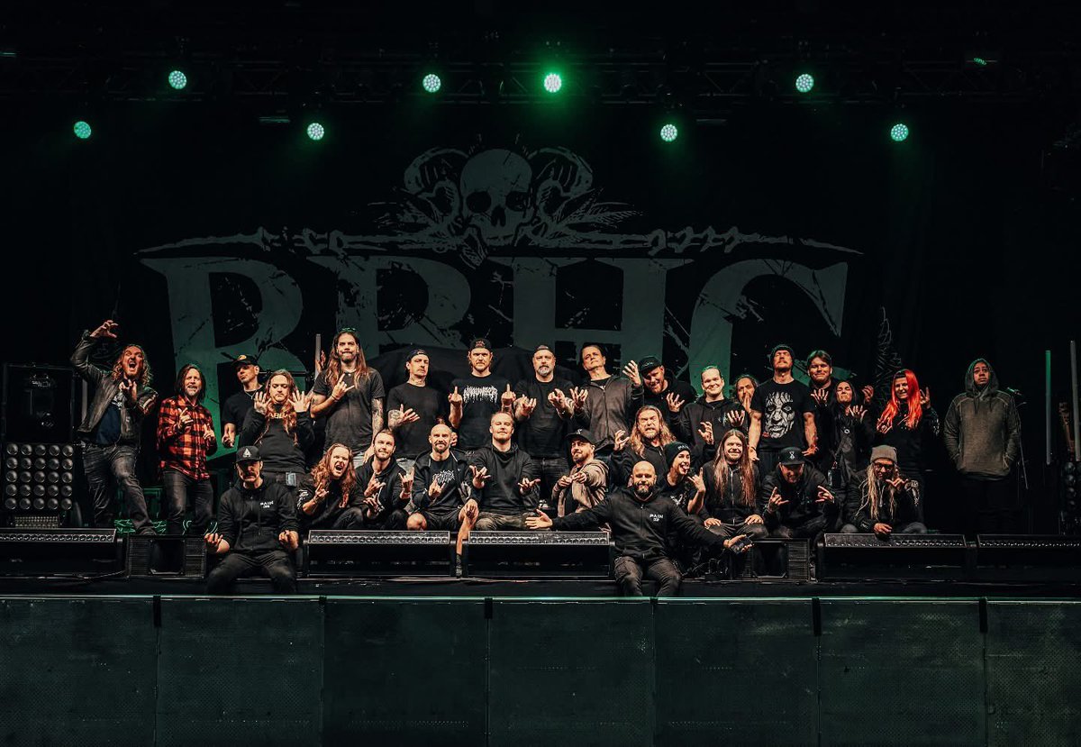 We want to extend a huge thank you to everyone involved in this tour—from booking to venues, promoters, local crews, the amazing artists’ crews, PAIN, Bloodred Hourhlass, and, of course, all of you, Halos. 🤘💚

Obey the riff! 🤘  

#TheHaloEffect