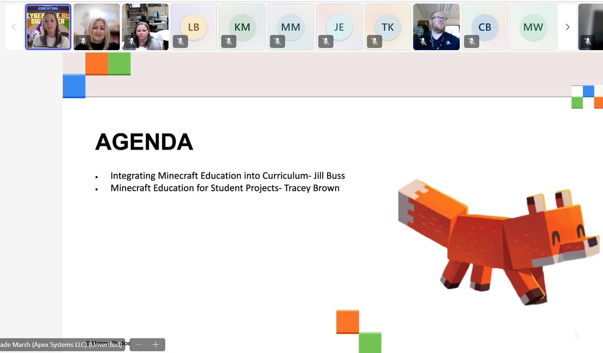 csforlcps's tweet image. Thank you to the Minecraft Advisory Board for giving @jillbuss2014 the opportunity to present how @LCPSOfficial Teachers and Students integrate @PlayCraftLearn Education to further develop understanding of instructional concepts. #CSforLCPS