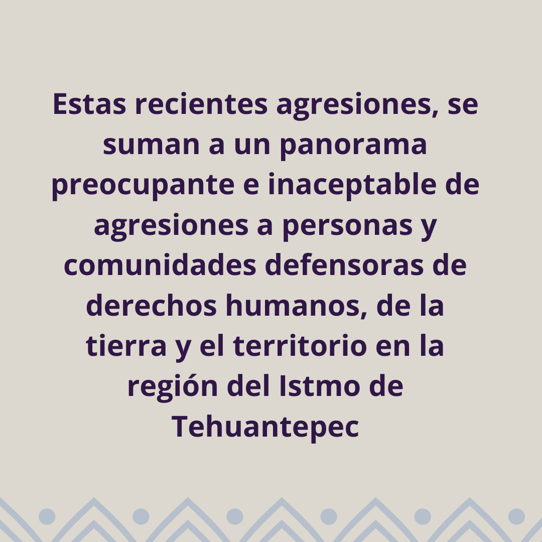 IPRightsIntl's tweet photo. 🚨 #México | Las organizaciones nacionales e internacionales expresamos nuestra fuerte preocupación ante la violencia sistemática contra las comunidades del Istmo y, específicamente, a las personas defensoras de derechos humanos que forman parte de Unión de Comunidades Indígenas de la Zona Norte del Istmo (UCIZONI).