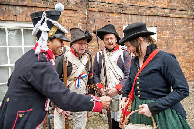 Come and meet Napoleon's finest at the Commandery this weekend. Bring Wellingtons. Living History in Worcester.