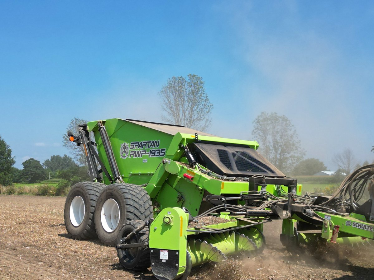 We're excited to have the Canadian Made <a href="/SchulteInd/">Schulte Industries</a> Spartan RWP-1935 Rock Windrower Picker In-Stock for 2025!

Check it out here:  schulte.ca/product/spartan,  See it in person at the <a href="/LdnFarmShow/">London Farm Show</a>, or Reach out to your local #EquipmentOntario Sales Team today.