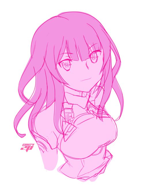 吾妻楓さん生誕日ということで過去ラフ 