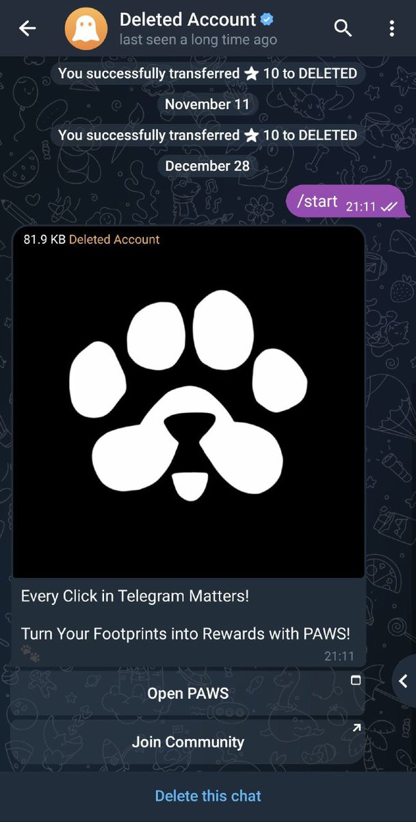 bini_tip's tweet photo. Paws got deleted 😢😢 https://t.co/2sOwHOeXsa