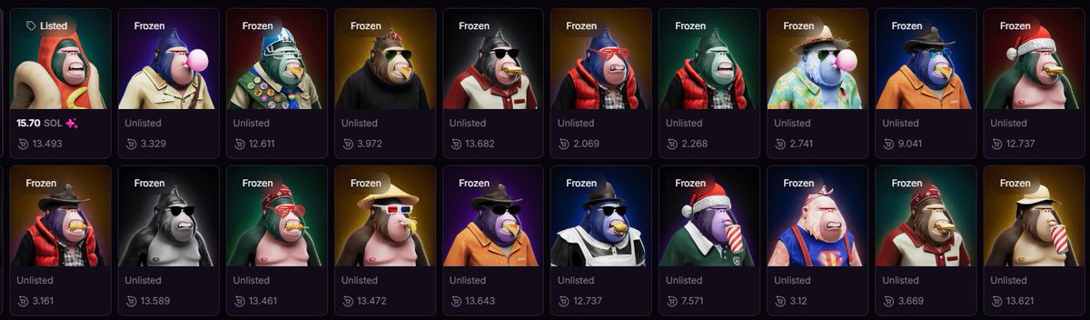 Girls: - I don't know what to wear! 

Boys: - I don't know what apes to put an avatar pfp 😁

<a href="/DegenApeAcademy/">Degenerate Ape Academy</a> 
<a href="/solana/">Solana</a>