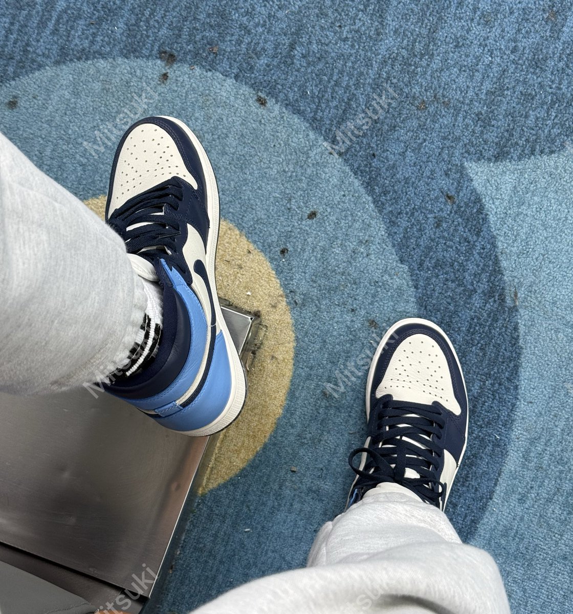 Air Jordan 1 #球鞋 #白袜