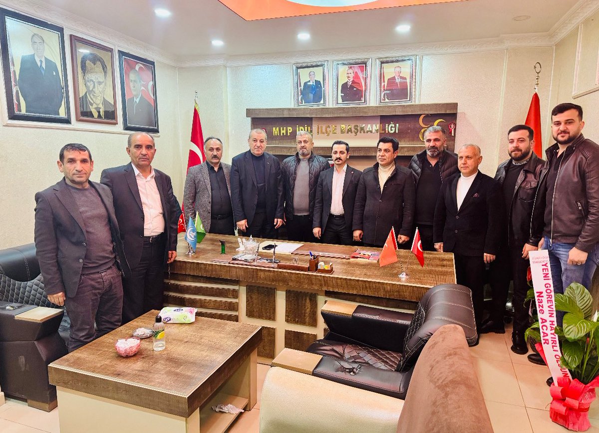 MhpCizre73's tweet photo. MHP Şırnak İl Başkanımız Sn Koçero SALUCİ İle Beytüşebap İlçe Başkanımız Seyfettin Öztünç Beraber İdil İlçe Başkanımız Abdulselam Avcı’yı Ziyaret Ettik.  

@MHP_Bilgi 
@E_SemihYalcin 
@mhpsirnak073 
@ZeynelHasimi https://t.co/KT4RM28mbr