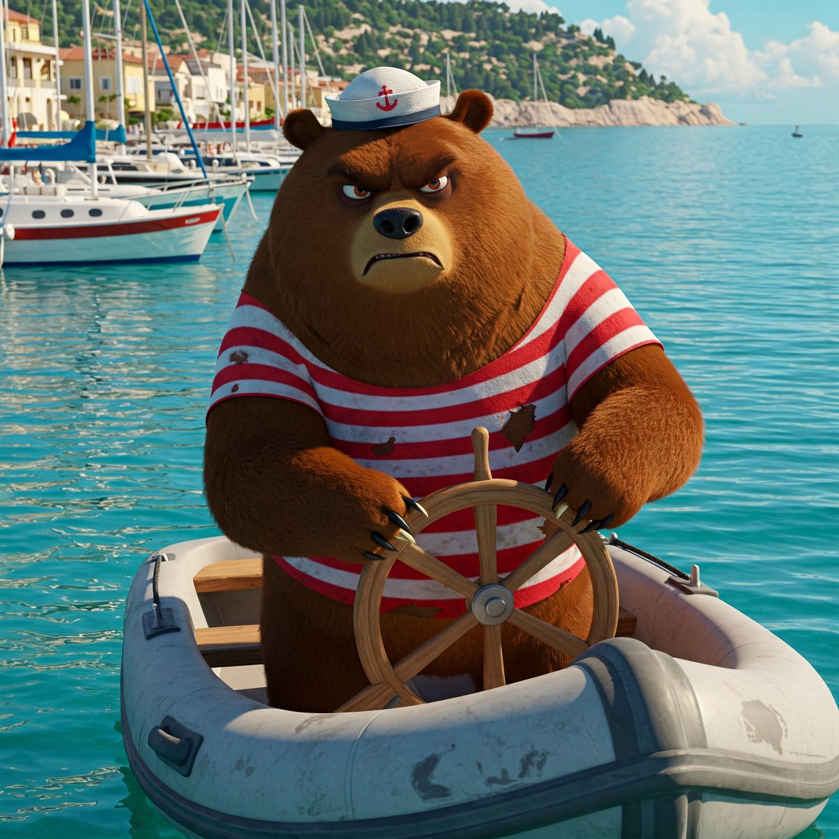 brokebearcrypto's tweet photo. Good Morning Broke Bears! The boat has left the dock and launched from @FalxPad. We are live on #raydium (6sKmhEbJChxWpYvL144MRrYvbmjZtGm39k11xBzWFALX ) Come get your membership to the Broke Bear Boat Club today! #solana #falxpad #falxdex #memecoin https://t.co/kUeZCjx9rm