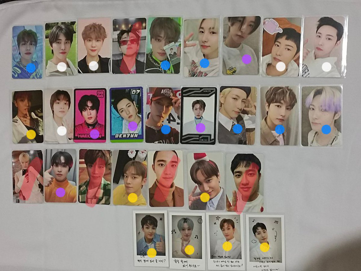 MoominLzen's tweet photo. —WTS NCT EXO PC (want to clear all my pc collections 🥹)

🍀 Prefer sell in bulk (can nego)
🍀 Can buy at least 5 and above 🙏
🍀 Price exclude postage 

🤍 Rm 13
💙 Rm 10
💜 Rm 4
🧡 Rm 7

#pasarNCTmy #pasarEXOmy #pasarnct #pasarexo https://t.co/BlQO27uWLE