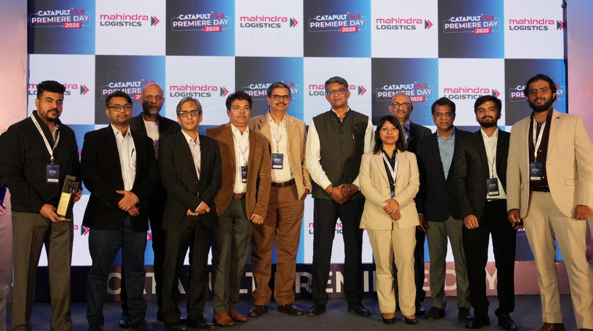 CatapultMLL's tweet photo. Meet the Winners of #Catapult4 - Tarsyer Insights
1st Runner-Up – QARGOS
2nd Runner-Up – IGNOMAGINE

Special Mention – NebulARC Technologies Pvt Ltd.

#CreatorsOfTomorrow #Catapult #StartupInnovation #LogisticsInnovation https://t.co/jBgJdHlmYE