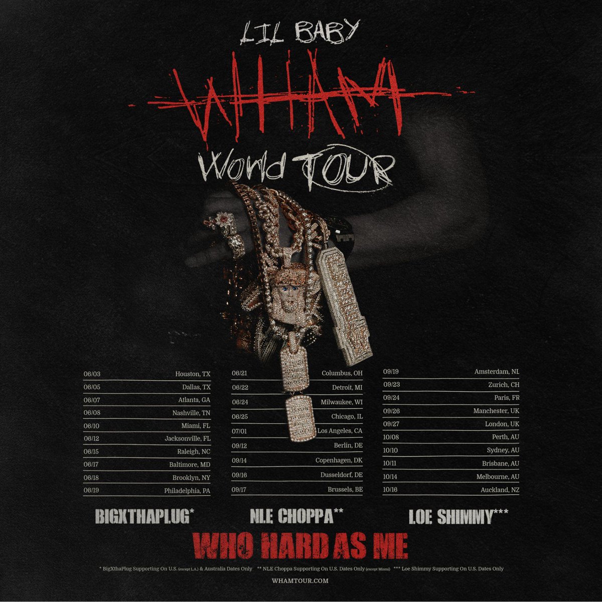 JUST ANNOUNCED... LIL BABY #WHAMWORLDTOUR <a href="/whamcbfw4/">Lil Baby</a> at <a href="/StateFarmArena/">State Farm Arena</a> JUNE 7, WIN TICKETS BEFORE YOU CAN BUY THEM ON #STREETZ945ATL BE CALLER NUMBER 9, 404.352.0945 #Wham