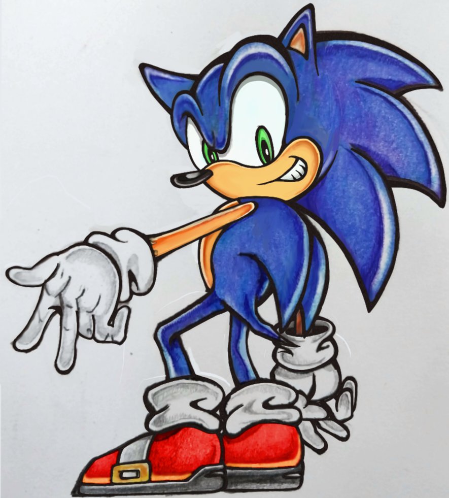 liriko2rd's tweet photo. Also heres sonic too for anyone who wonders https://t.co/IqhqwvTggf